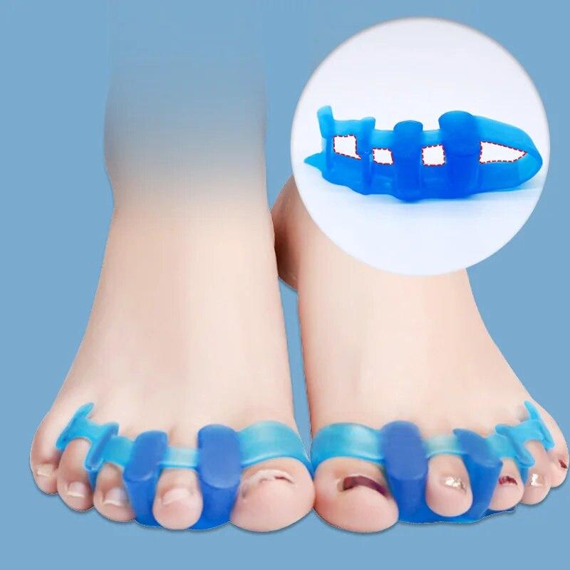 Toe Valgus Corrector Separator Hallux Bunions Finger Separator Toe Corrector Fingers Feet Haluksy toe Spreader Bunion Corrector