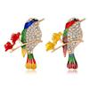 Fashion Temperament Colorful Birds Enamel Brooches Creative Cute Corsage For Women Girls Delicate Clothing Accessories Gifts