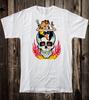 Men's T Shirt Hot Rod Novelty Lady Luck Drag Flames Race Racing Lucky