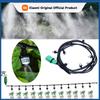 Garden Irrigation 10Meters 10 Sprinklers Nozzles Water Sprayer Misting Fog Cooling Nozzle System Agricultural Sprayer System