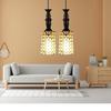 Pendant Lamp for Home To Decorative, Living Room, Bedroom, Office Room, Drying Room, Pack of 3