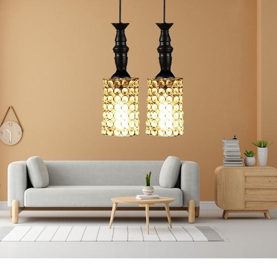 Pendant Lamp for Home To Decorative, Living Room, Bedroom, Office Room, Drying Room, Pack of 3