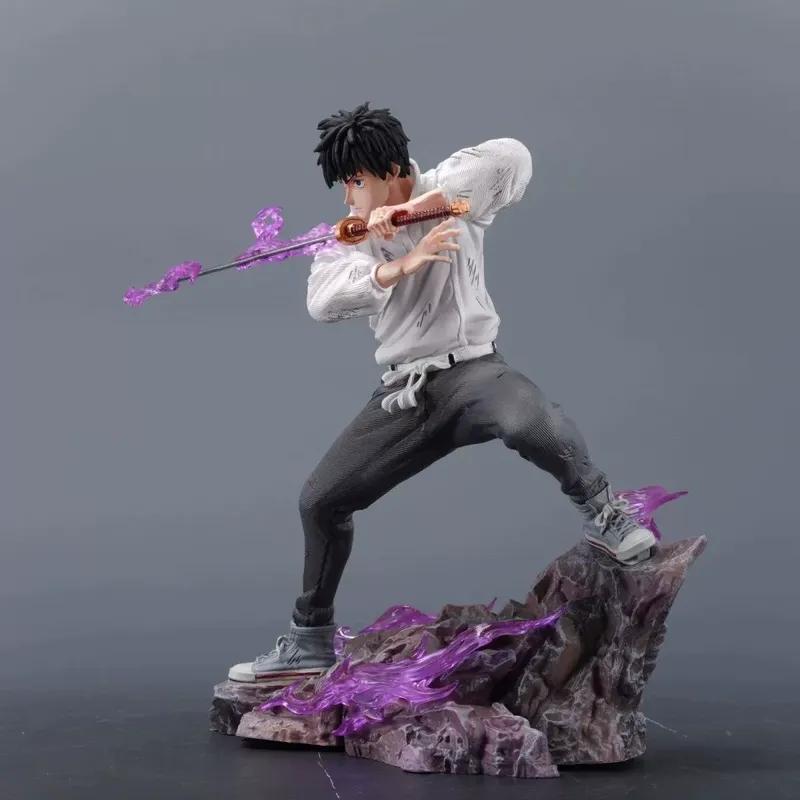 High Quality Jujutsu Kaisen Yuta Okkotsu Battle Pose Anime Figure Double Head Sculpt GK Statue Model Toy Desktop Ornament Gifts