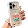 Stereoscopic cartoon SpongeBob SquarePants Apple 11promax mobile phone case iPhone11Pro/11plus all-inclusive starry sky