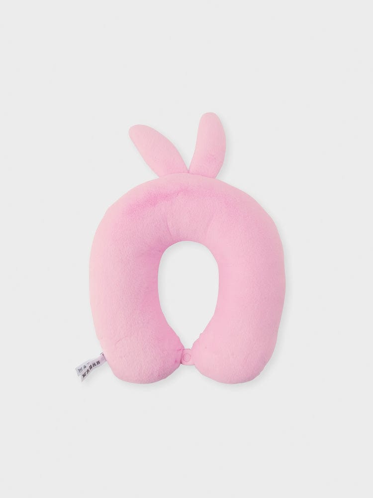 NewJeans Tokki Plüsch-Nackenkissen – Rosa