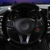Universal 37-38cm Diameter Soft Plush Rhinestone Car Steering Wheel Cover Interior Accessories Steering-Cover Car-styling