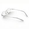 Adije Lunix (Silver Blue) Yu1009 Rimless Titanium Eyeglass Frames