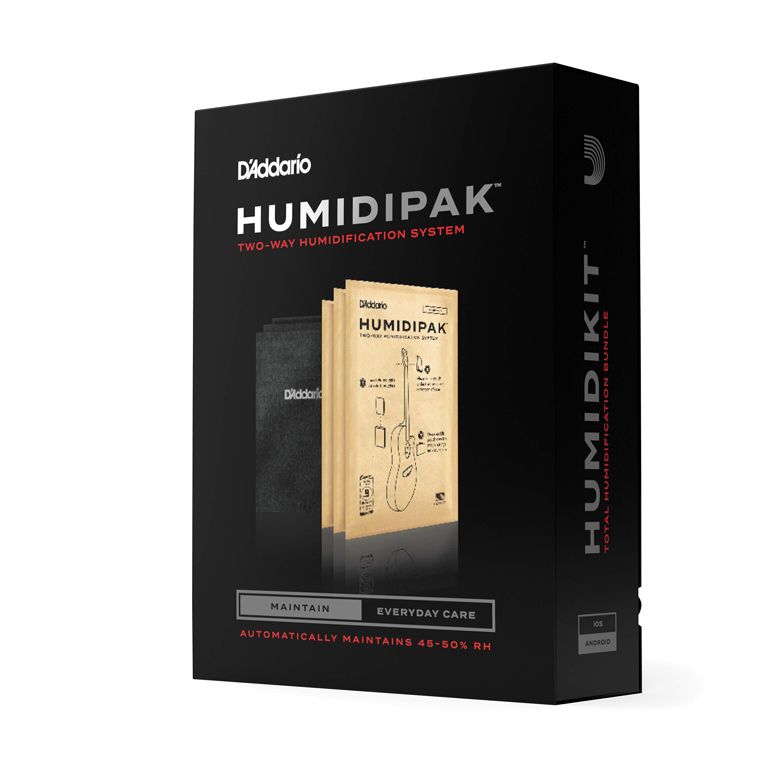

Комплект для обслуживания увлажнителя D Addario Humidipak PW-HPK-01 (Повседневный уход) для гитары