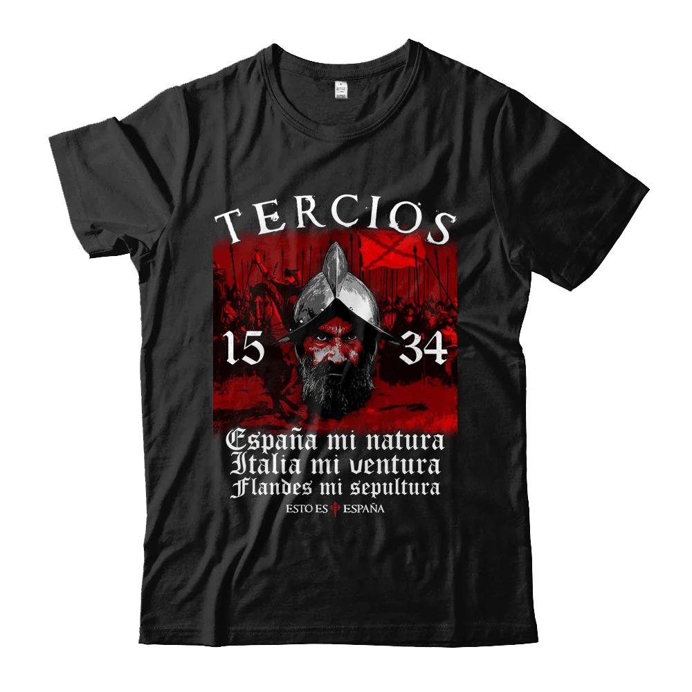 Spanish Thirds - Tercios Españoles Men T-Shirt Short Sleeve Casual 100% Cotton Shirts Size S-3XL S