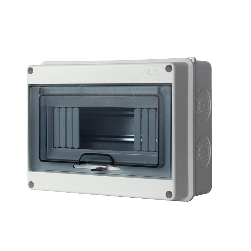 Gränsöverskridande HT Ytmonterad Vattentät Distributionsbox med Jordfelsbrytare för Utomhusbruk