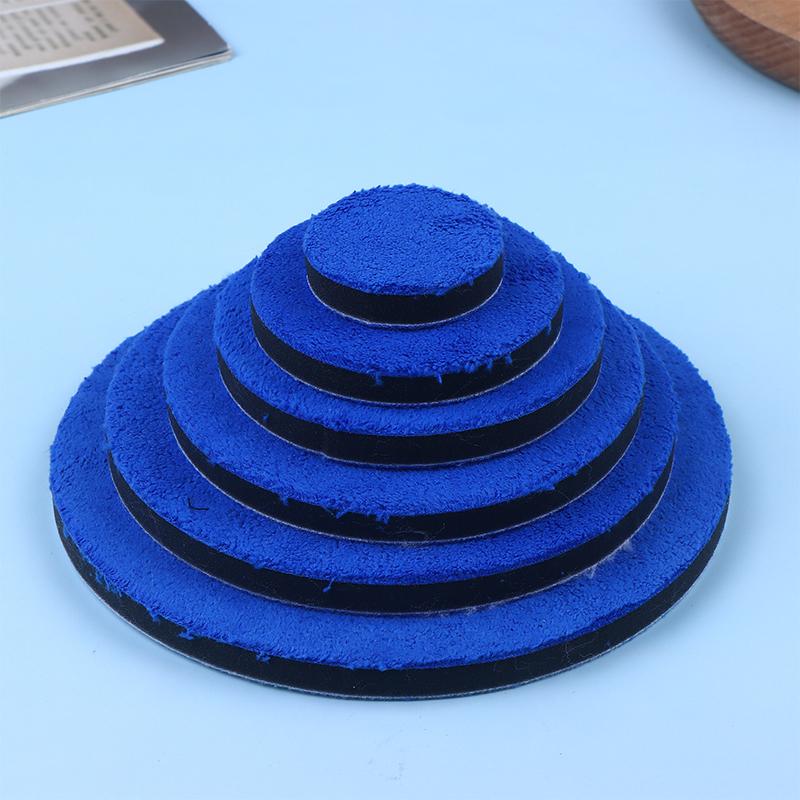 2Pcs 2/3/4/5/6/7Inch Microfiber Polishing Pad For Cars Body Polish Wax Buffer Pad Wash Cleaning Micro Fiber Polishing