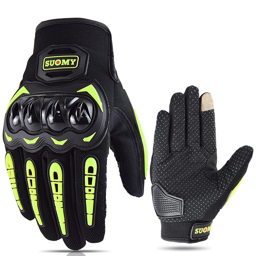 Suomy Motorcycle Gloves Summer Mesh Breathable Moto Gloves Men Women Touch Screen Motocross Gloves Touch Screen Cycling Gloves