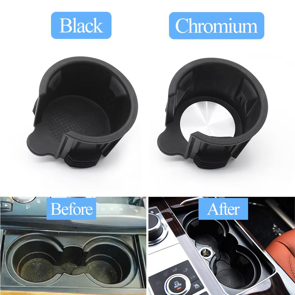 Car Center Water Cup Holder Insert Beverage Bottle Holder For Land Rover L322 L405 LR3 LR4 Range Rover Sport Discovery LR087454