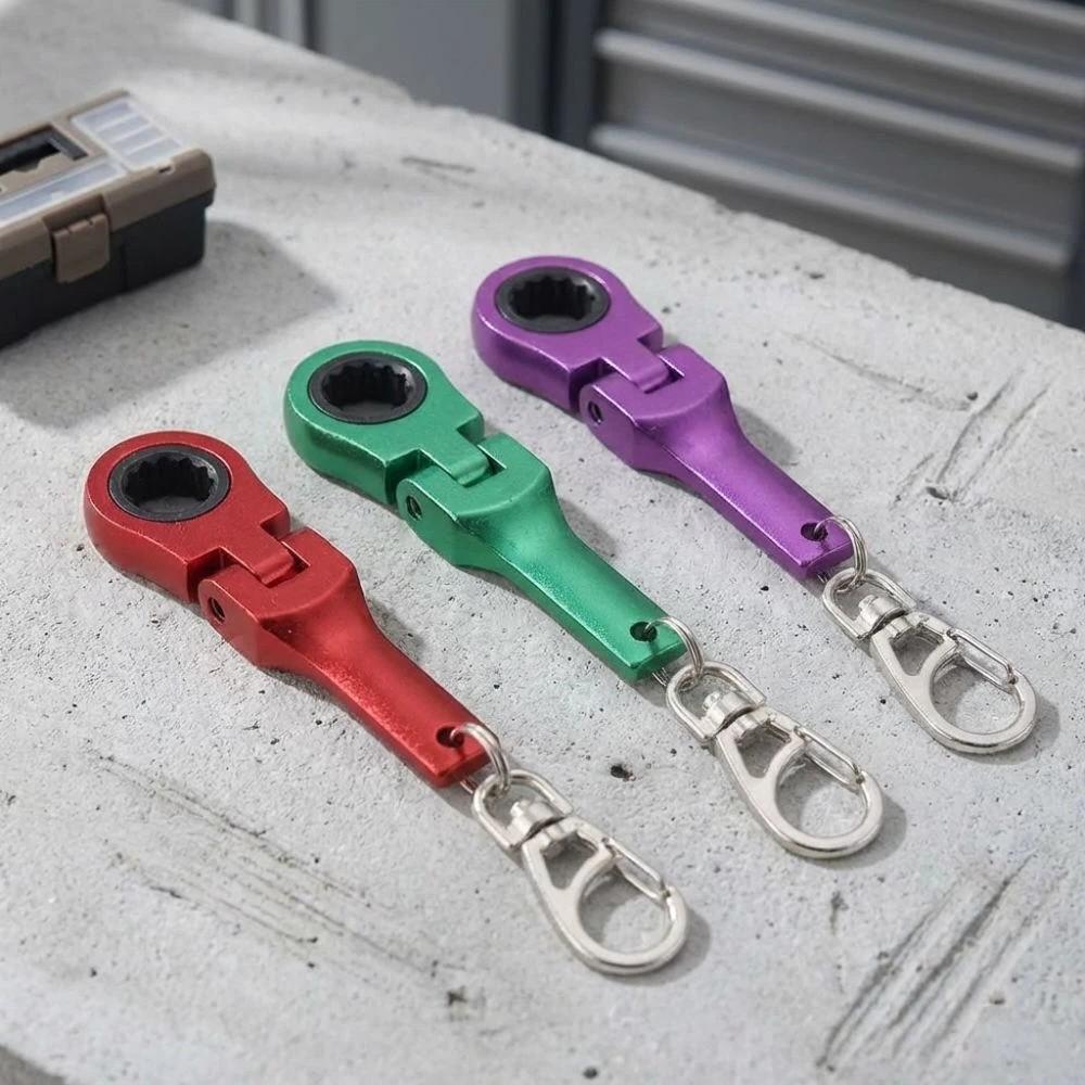 Kluczyk Wyścigowy 10mm Mini Kształt Klucza Kluczyk Kreatywność Klucz Grzechotkowy Prezenty dla Mężczyzn