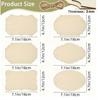 Wooden Blank Hanging Sign, Create DIY Handmade Painting Craft, Writing and Home, Room Decoration, Suitable for Various Occasions