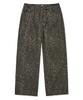 BROWNBREATH Tag Leopard Pants - Black