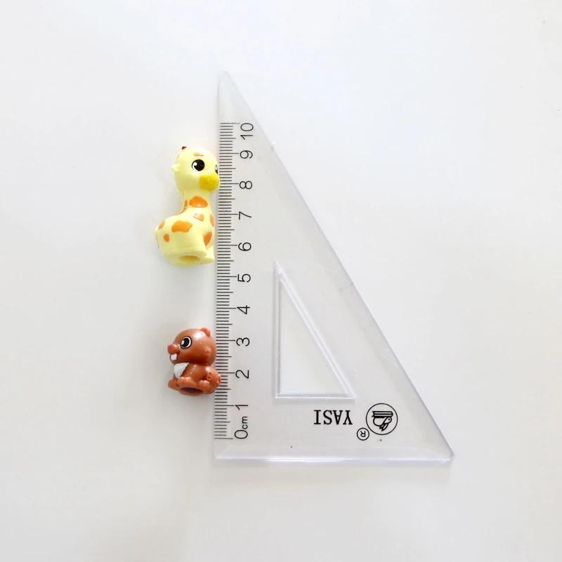 Ungiftig 20 Stück Kawaii Niedliche Mini Magischer Wald Tiere Figur Hart-ABS Kuchenfigur Topfpflanzen Dekoration Modell Spielzeug Geschenk Für Kind Kind