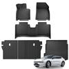 TPE 3D Car Floor Mats Cargo Liner Trunk Pad for ZEEKR 001 Foot Mats Set All Weather Waterproof Left Rudder