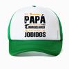 If Dad Cant Fix It Were Screwed Baseball Cap Retro Gift for Spanish Father Papa Unisex Motorcycle Casual Mesh Hat