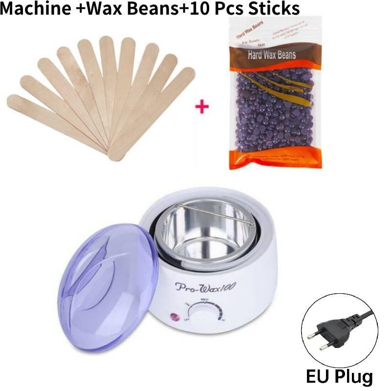 

Профессиональный набор для разогрева воска для гладкой кожи Сертифицированное устройство для удаления волос CE EU