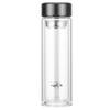 Shangqi Double Wall Glass Tea Infuser Bottle with Lid