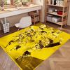 Borussia Dortmund Print Rug, Washable Floor Carpet, For Entryway Dorm Laundry Room Office Study, Home Decor Birthday Christmas Gift