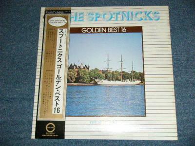LP Record SPOTNICKS - Golden Best 16 GX5004 Canyon 1973 Japan Obi Rock