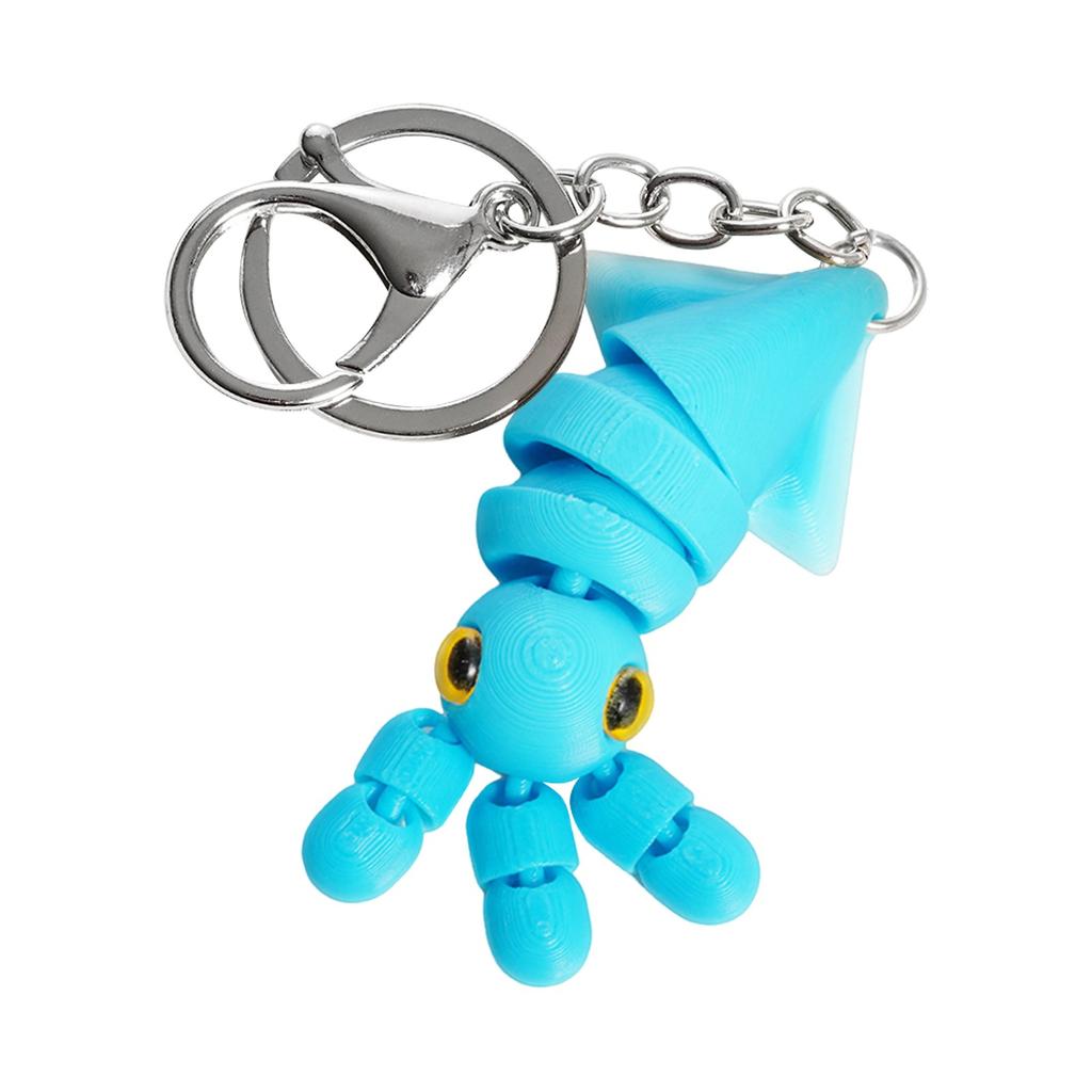 3D Printed Cute Three-dimensional Keychain Schoolbag Small Pendant Gift Small Ornament
