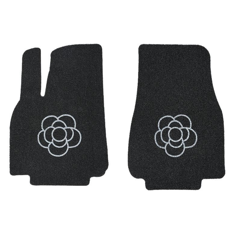 Tesla Model 3 & Model Y Custom Silk Ring Non-Slip Floor Mats - Full Surround Interior Foot Pads