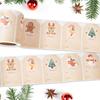 Roll/210pcs Vintage Birthday Stickers 2x3in Happy Birthday Stickers, Gift Wrap Labels, Christmas Labels, Sticker Labels
