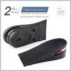 Elevated Insole Summer Mens and Womens One Pair Invisible Inner Elevated Air Cushion Half Cushion for