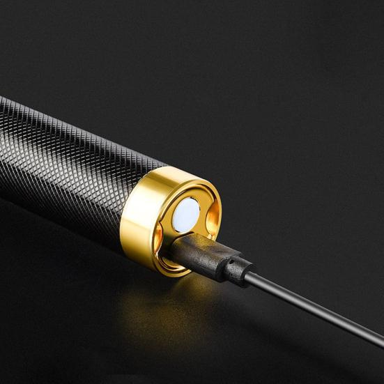 Electric Clipper Convenient Alloy Rechargeable Hair Wear-resistant Aluminum Cutting Trimmer for Barbers