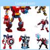 Avengers Building Block Figures Create Your Own Heroes With This Diy Set