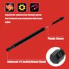 6 Pieces Phillips Impact Screwdriver Bits Set 25mm-150mm Mixed Sizes Magnetic Anti-impact Slip-resistant Bits for Automotive DIY