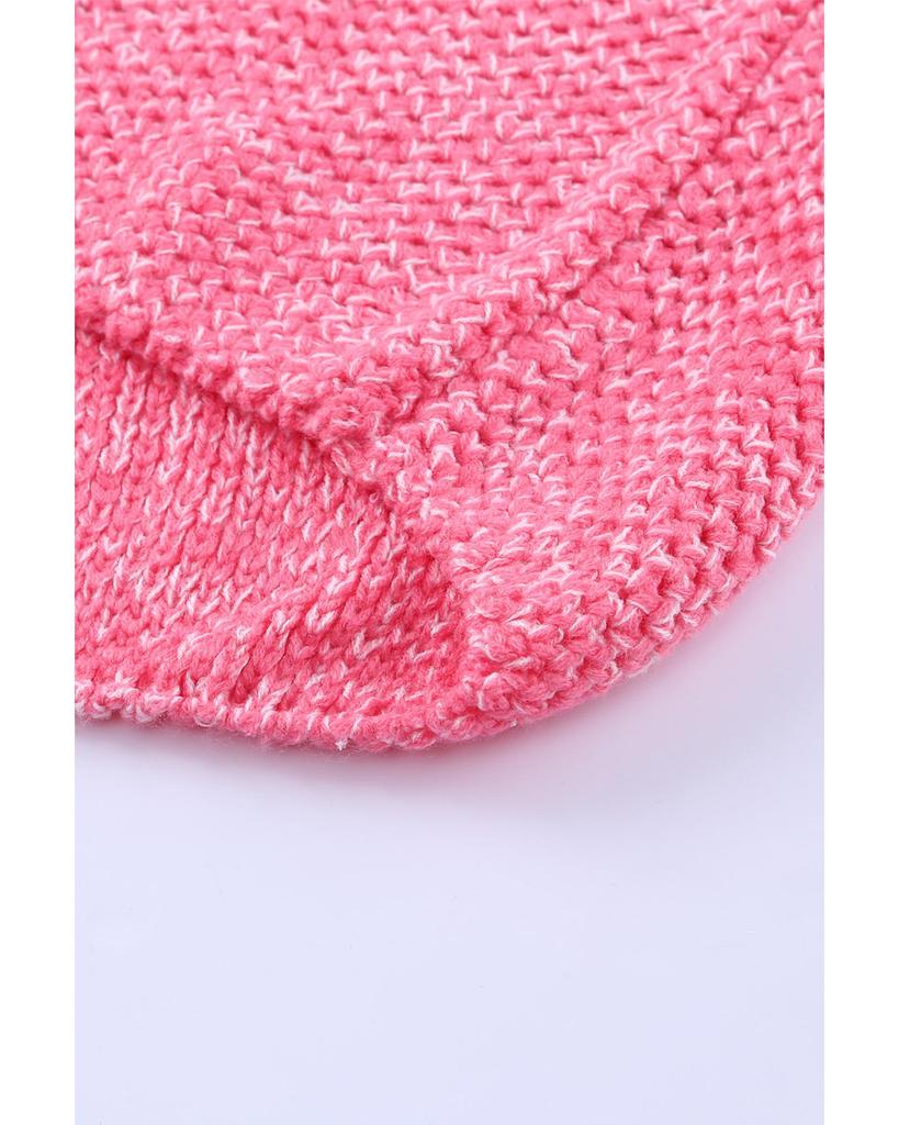 Azura Exchange Pink Plus Size Stripe Oversized Sweater