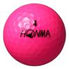 Honma Golf HONMA D1 Golf Ball 2024 Model BT2401 Multi Color 3 Dozen 36 Balls Flying Distance Original Wood Tee [Set Item] Golf 2 Piece Set (Ball,