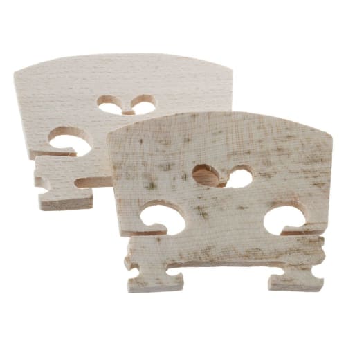 Set of 2 Maple 4/4 Violin Bridges