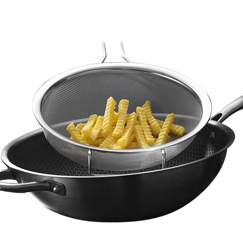 HPMILY Stainless Steel Fine Mesh Strainer Spoon