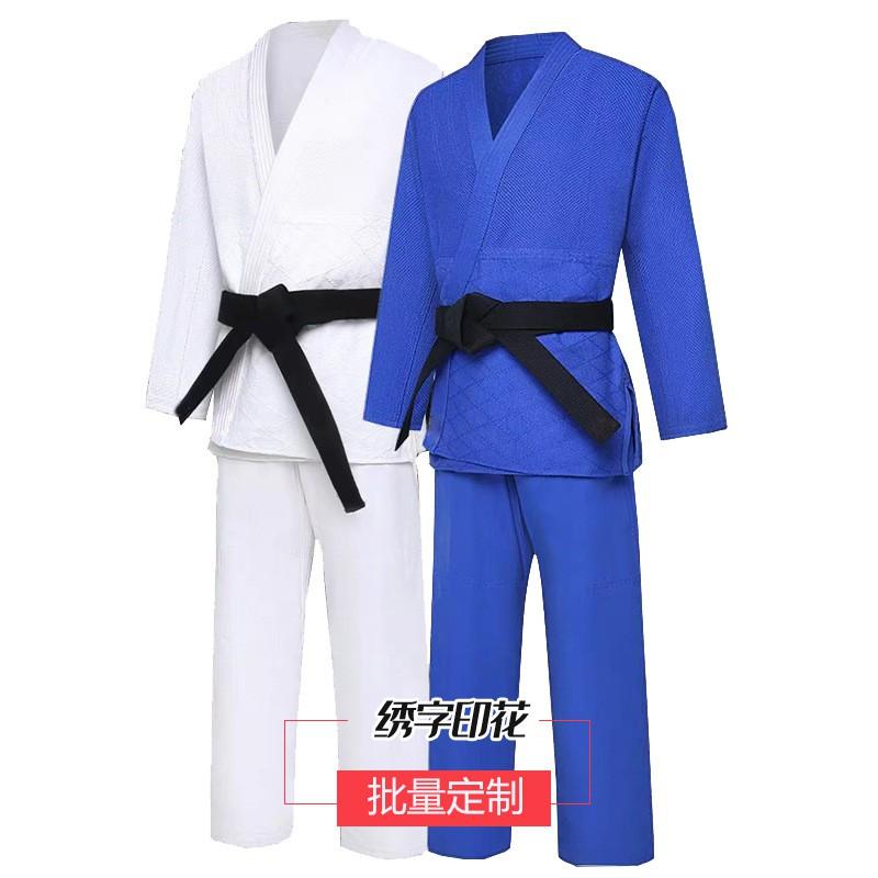 Cotton Thick Judo Uniform With Belt Training Gi Martial Arts Practice
