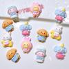 10 Pcs New Cartoon Animal Elephant, Rabbits, Kittens Series Resin Scrapbook Diy Jewelry Party Gift Hairpin Accessories A87