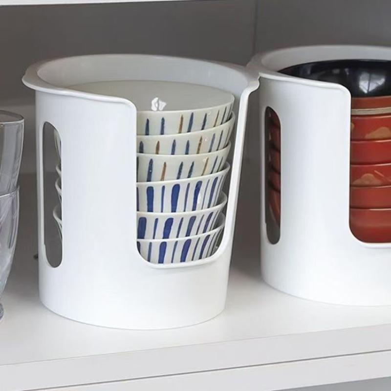 Dish Rack Kitchen Bowl Storage Organizer 2 Tier Tableware Draining Rack Multifunctional Countertop Space Saving for Home