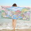 Cute Cartoon C-ChiikawaS Anime Beach Swimming Towel Soft Absorbent Washcloth Children's Gifts for Kids Travel Camping Gym