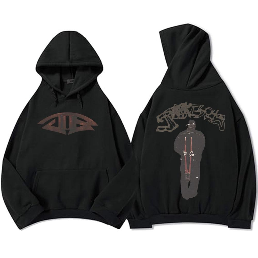 Fashion Men Hoodies Album JACKBOYS II Printing Sweatshirt Casual Long Sleeve Hooded Pullovers Grunge Men Tops