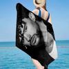 Bad Bunny Collage Strandtuch, Super Weiche Mikrofaser, Geschenk für Sie/Ihn, Geburtstag, für Pool, Strand, Reisen, Heimdeko Fanartikel
