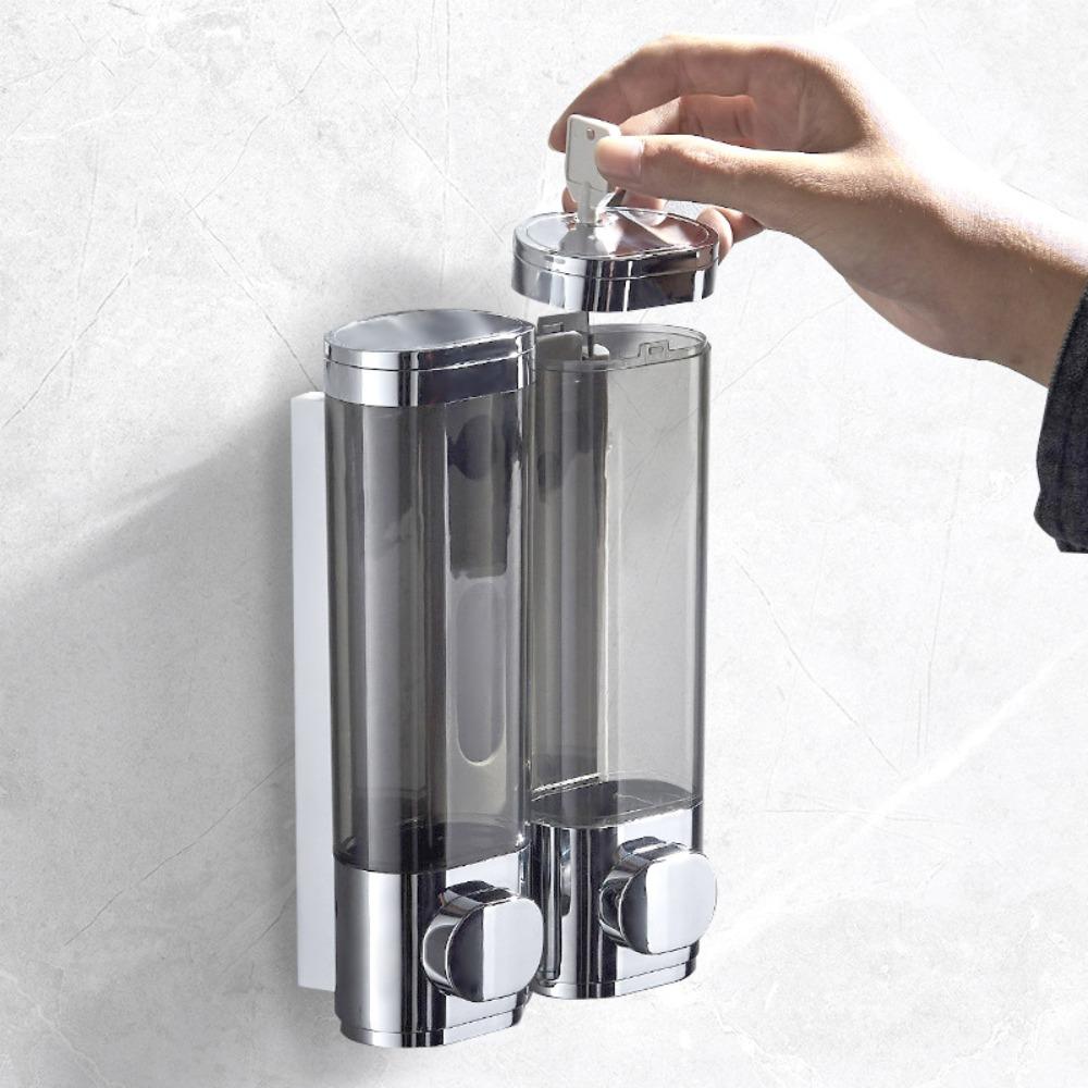 ABS пластиковый дозатор геля для шампуня, белый контейнер для жидкого ...