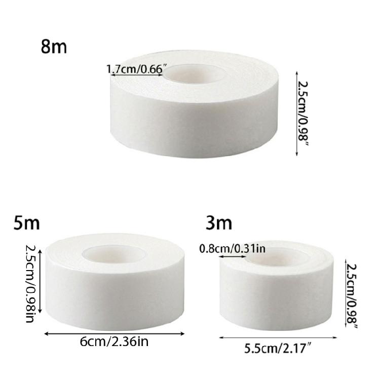 2 Rolls Self-Adhesive Collar Protector Hat Shirt Neck Liner Invisible Protector