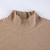 Cropped Sweaters Women Turtleneck Sweater Solid Long Sleeve Slim Pullover Sweater White Black Knitted Jumper Korean Tops Women Autumn Winter Clothes