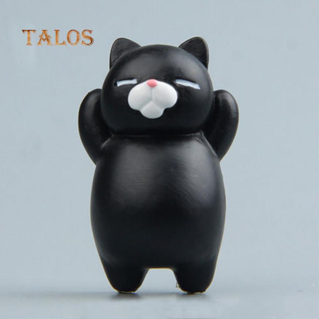 3D Cartoon Cat Funny Fridge Sticker Refrigerator Magnet Home Phone Decor Gift Toys For All Ages