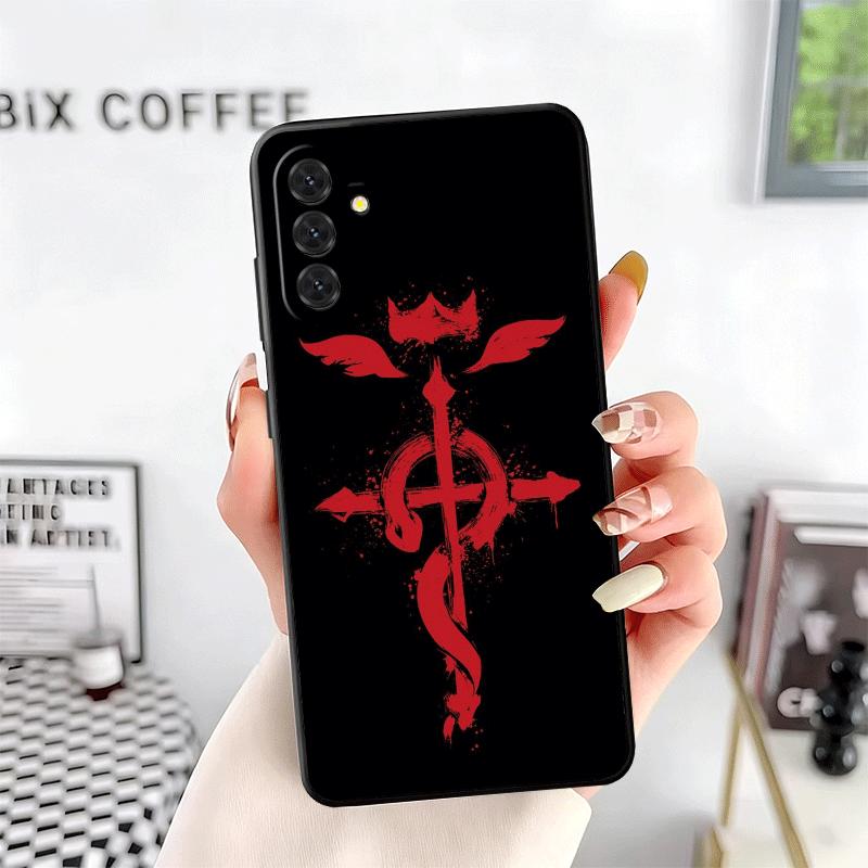 

F-Fullmetal A-Alchemist Anime Soft Phone Case for Samsung A17 A37 A57 A16 A26 A36 A56 A15 A25 A35 A55 A14 A24 A34 A54 A13 A23 A3 Samsung A16