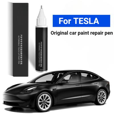 Do Tesli Model Y Model 3 Highland 2024 Pisak do naprawy lakieru samochodowego Oryginalny Czarny Biały Pisak do naprawy lakieru samochodowego